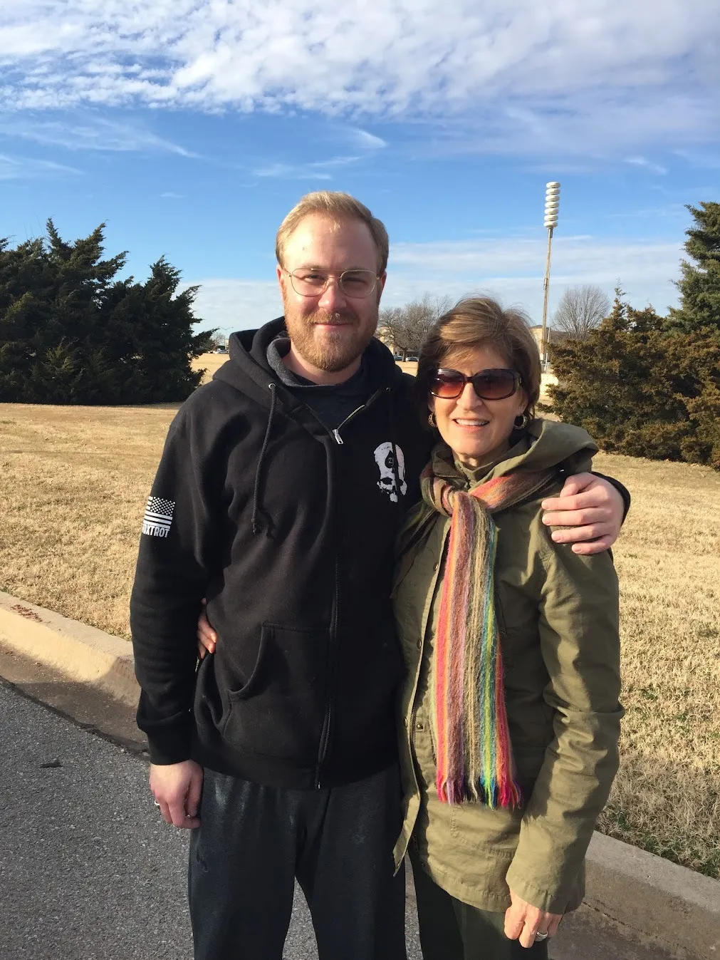 Fritzi and son Ethan